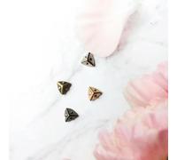 LYVQZPWLRButtons for Craft, 20pcs Mini Doll Clothes Buttons Buckle, Doll Bag Suitcase Buttons(B Style,Black)
