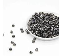LYVQZPWLRButtons for Craft， 500/1000pcs 4mm Mini Resin Shank Buttons(Dark Gun,500pcs)