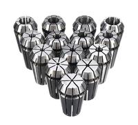 LYVQZPWLRCollet Set Drill Chuck, 14pcs ER20 1/16 Inch to 1/2 Inch Spring Collets Set for CNC Engraving Milling Lathe Tool