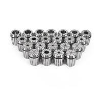 LYVQZPWLRCollet Set Drill Chuck, ER8 ER11 ER16 ER20 ER25 ER32 ER40 Spring Collet Set for CNC Milling Lathe Machine Tool Holder(ER11 (13PCS))