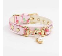 LYVQZPWLRDog Harness No Pull, running lead rope 32mm Pet Leash Stainless Steel Dog Collar Leash Bulldog Pitbull Collar Leash Gold Chain