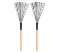 LYVQZPWLRDrum Brushes, Drum Brushes Drumsticks Maple Handle Drummers Instruments Universal for Snare Drums(Natural)
