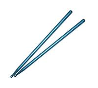 LYVQZPWLRDrum Brushes, Drum Sticks 5A Drum Stick Metal Percussion Instrument Drumsticks Mallets for Adults Kids and Beginners(Blu)