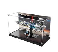 LYVQZPWLRMinifigure Display Case, Acrylic Countertop Display Box Show Case.It's Suitable for Lego 75376 75377 Starships Product Model's Displaying,collecting,dustproof,storage