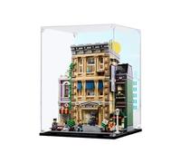 LYVQZPWLRMinifigure Display Case， Acrylic Countertop Display Case Show Box.It's Suitable for Lego 10278 Police Station Model's Displaying,collecting,dustproof,storage