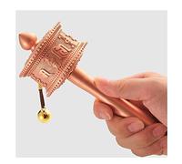 LYVQZPWLRPrayer Wheel Tibetan, Buddhist scripture wheel, Buddhist Prayer Wheel, Wooden Handle Premium Buddha Scriptures Prayer Wheel(S)