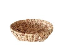 LYVQZPWLRRound Placemats Set, placemats, 30 * 18 * 8cm Elliptic Woven Placemats, Natural Water Hyacinth Place mats