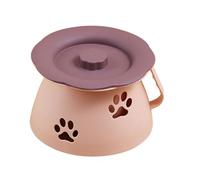 LYVQZPWLRUnisex Chamber Pot, Chamber Pot for Adults Kids, Portable Toilets Bedpan with Lid and Handle, Spittoon Urinal Potty,Multifunctional Home Bucket(Roze)