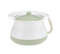 LYVQZPWLRUnisex Chamber Pot, Chamber Pots for Women with Lid,Spittoon Bedroom Potty Pee Bucket with Handle,Portable Toilet Urinal for Camping Travel Home(Grün)