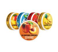 LYVWEL 5-Pack Caffeine Dip Pouches | Nootropic Focus & Neuro Support | Natural Caffeine Boost | 16 per Can | 56mg Caffeine Each | Nicotine-Free, Tobacco-Free | Instant Energy Boost