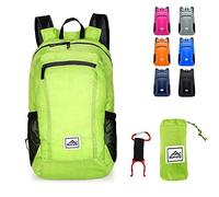 Lywencom Hiking Backpack,Ultra-Light 20L Waterproof Folding Sports Lightweight Waterproof Backpack Suitable for Outdoor Camping Picnic (green)