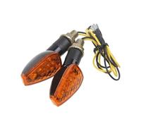 LYWEVCT 2PCS Universal 12V Flashing Turn Signals Motorcycle Lights Rear Blinker Indicator Tail Light For Turn Signal Indicator Light
