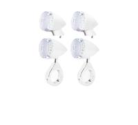 LYWEVCT 4PCS Motorcycle 39mm/41mm Fork Turn Signal Front Rear Light Black/Chrome Indicator Lamp For Sportster XL Dyna Bobber Turn Signal Indicator Light