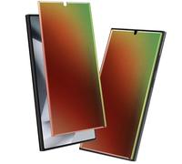 LYWHL 2 Pack for Samsung Galaxy S24 Ultra Privacy Screen Protector, Matte Gradient Colorful Anti-Blue Light Anti-Spy Full Adhesive Flexible Film, Compatible Fingerprint Sensitive Touch Bubble Free