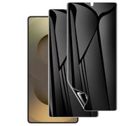LYWHL 2 Pack for Samsung Galaxy S25 Ultra Privacy Screen Protector, Anti-Spy Flexible Hydrogel Film, Sensitive Touch & Fingerprint Unlock, Durable Anti-Scratch Shock-Resistant Full Coverage