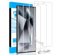 LYWHL 3 Pack Screen Protector for Samsung Galaxy S24 Ultra, Durable Flexible TPU Hydrogel Film, Full Edge Coverage Protection Anti-Scratch Shock-Resistant, Sensitive Touch & Fingerprint Unlock