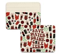 Lywjyb Birdgot Drink Zero Soda Card Holder Fizzy Drink Drinking Gift Carbonated Drinks Lover Card Wallet, Co zero Holder