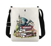 Lywjyb Birdgot Fantasy Romance Reader Crossbody Bag Feminist Fantasy Gift FDT Merch Political Reader Gift, Fdt Cr