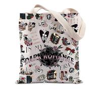 Lywjyb Birdgot In My Dark Romance Era Tote Bag Dark Romance Reader Gift Smut Merch Bookish Gift for Men Women (Romance Era Tote)