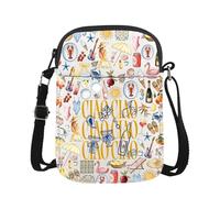Lywjyb Birdgot Italy Travel Crossbody Bag Italian Greeting Gift Italy Souvenirs Gift Ciao Bella Merch, Ciao Cr