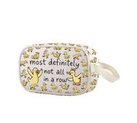 Lywjyb Birdgot Most Definitely Not All In A Row Clear Makeup Bag Mental Health Gift Chaos Ducks Merch, Most Definitely Duck Cbag, Beauty