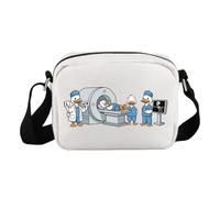 Lywjyb Birdgot Mri Tech Crossbody Bag Mri Technologist Gift Mri Lab Tech Gift Radiology Team Rad Tech Week Merch, Mri Goose Hb, Casual