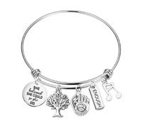 Lywjyb Birdgot Musical Bracelet Musical Theatre Lover Gift Musical Gift She Believed She Could So She Did Jewelry, S, Stainless Steel, no gemstone