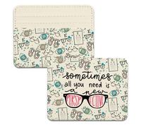 Lywjyb Birdgot Ophthalmology Gift Sometimes All You Need Is A New Perspective Card Holder Optometry Doctor Gift, All You Need Holder, Casual