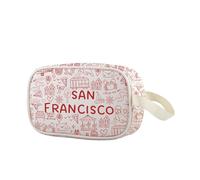 Lywjyb Birdgot San Francisco Trip Clear Makeup Bag California Souvenir Vacation Merch Welcome To San Francisco Gift, San Francisco Cbag, Beauty