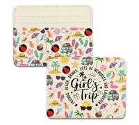 Lywjyb Birdgot Sister Group Vacation Card Holder Summer Drinking Gift Matching Beach Gift Best Friends Trip Merch, Friends Beach Holder, Casual