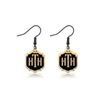 Lywjyb Birdgot Tower Hotel Earring Tower Hotel Inspired Present Terror Tower Gift Terror Tower Logo Present, S, Stainless Steel, No Gemstone