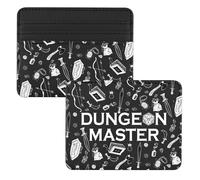 Lywjyb Birdgot Video Game Credit Card Holder Dice Game Lover Gift Role playing Game Gaming Card Wallet for Woman, Dun Holder, Casual