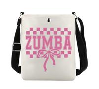 Lywjyb Birdgot Zumba Crossbody Bag Zumba Dance Teacher Gift Gym Workout Gift Gym Sports Cross Training Merch, Zumba Xk, Casual