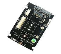 LYWS 2 in 1 Combine Mini PCI-E M.2 NGFF & mSATA SSD To SATA 3.0 III Adapter