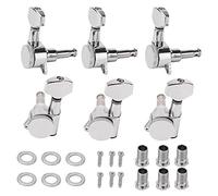 LYWS 3L3R Guitar Auto Lock Tuning Pegs Machine Heads Chrome