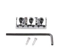 LYWS 42mm Guitar Metal String Lock Locking Nut for Floyd Rose Style Guitar (Chrome)