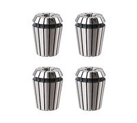 LYWS 4pcs ER25 10mm Spring Steel Collet Chuck Drill Chisel Tool Holder Clamping
