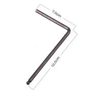LYWS Ball End Guitar Truss Rod Tool Allen Wrench for Martin Acoustic Guitar (4mm)