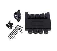 LYWS Black Headless 4 String Electric Guitar Bass Tremolo Bridge System