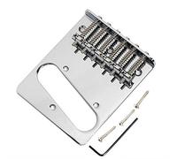 LYWS Chrome Top Loader Telecaster Bridge for Fender Tele Guitar Parts
