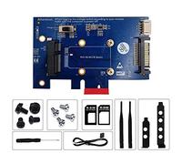 LYWS Mini PCI-E PCI Express to PCI-E 1x Adapter With SIM card Slot for WiFi and 3G/4G/LTE card