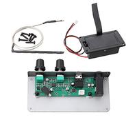 LYWS Silent Guitar Pickup System w/piezo pickup Black