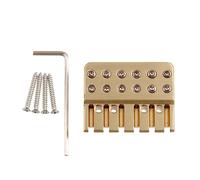 LYWSMSK 6 String Headless Guitar Brass Locking Nut, String Lock