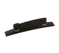 LYWSMSK Adjustable Ebony Archtop Jazz Guitar Bridge (Gold)