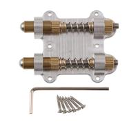 LYWSMSK Brass Guitar Double Tremolo Bridge Stabilizer, Guitar Tremolo Stopper Stabilizing for Electric Guitar, M613