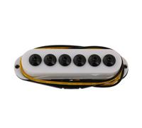 LYWSMSK Invader Style Guitar Pickup Single Coil Electric Guitar Pickup White
