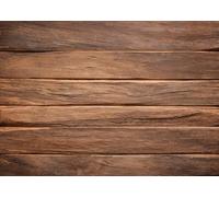 LYWYGG 7x5FT Brown Wood Backdrop Vintage Wooden Board Photography Background Baby Shower Birthday Party Decoration Banner Backdrops CP- 615