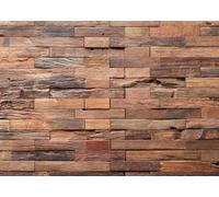 LYWYGG 7x5FT Brown Wooden Board Background Rural Wooden Wall Photography Background Baby Shower Birthday Party Decoration Banner Props CP-614