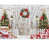 LYWYGG 7x5FT Christmas Tree Background - Family Dinner Photography Studio Props CP-547