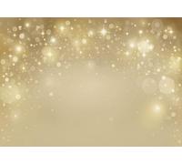 LYWYGG 7x5FT Gold Background Gold Dot Flash Photography Ring Background (Non glowing) Scattered Background Birthday Party Photography Decoration Prop CP-622